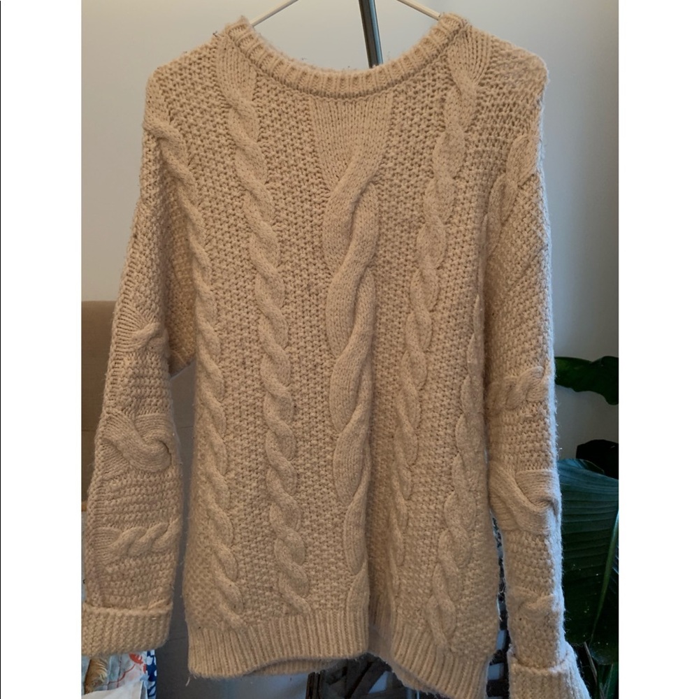 Thick Cream Sweater